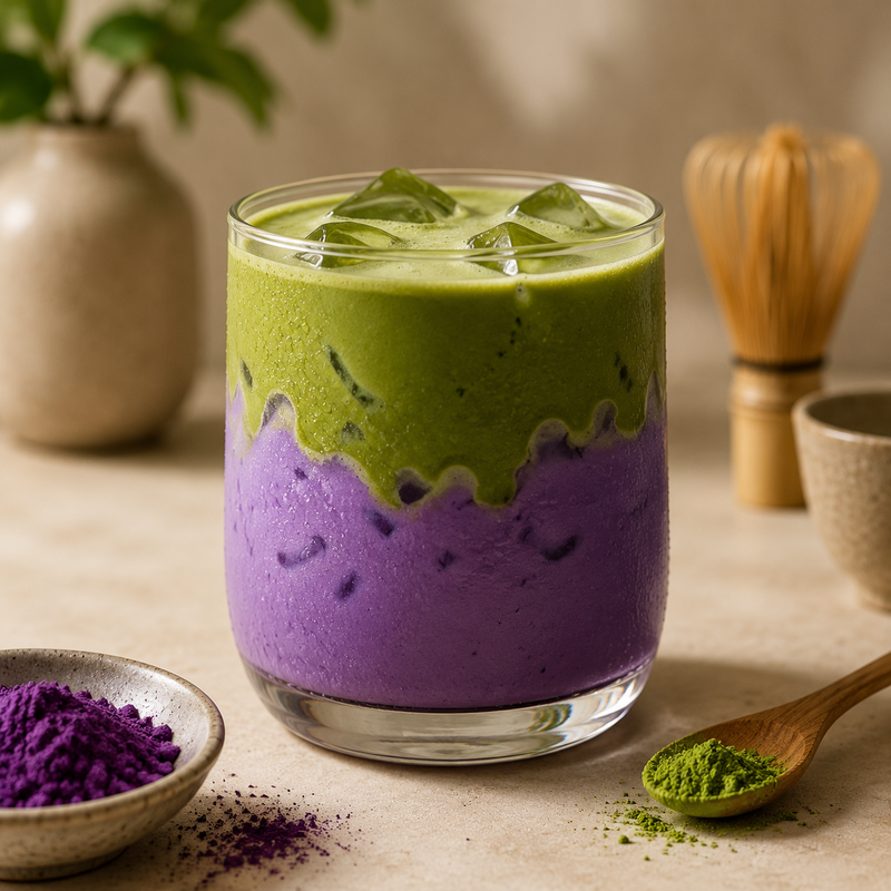 Ube Matcha Cloud