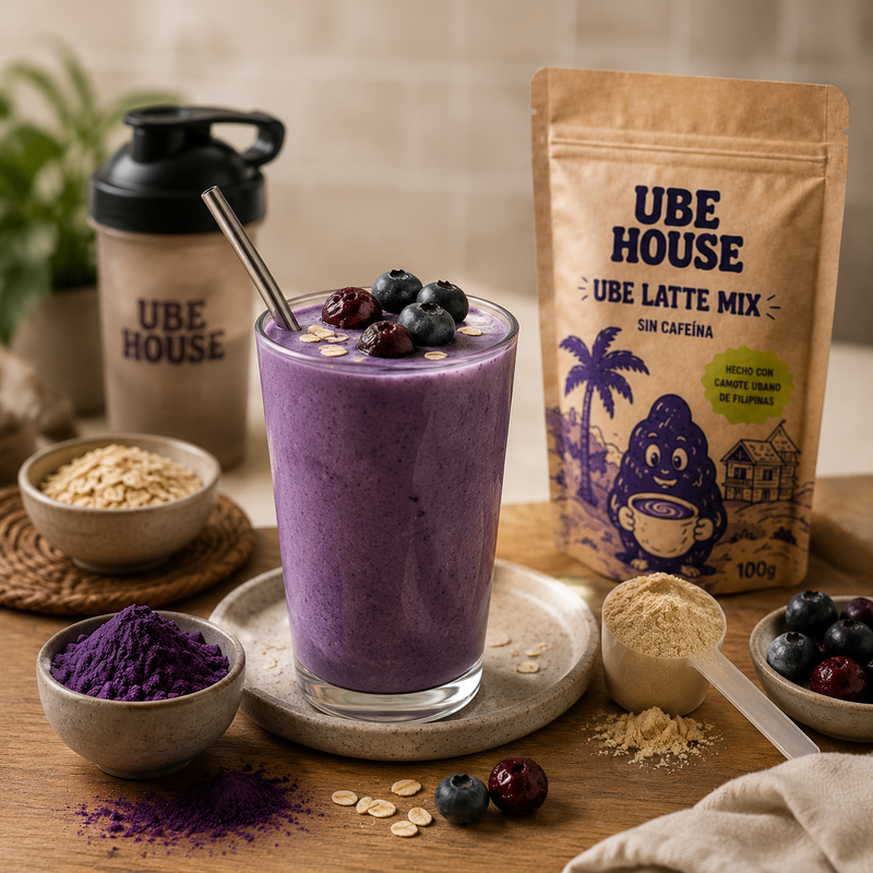 Ube Protein Smoothie