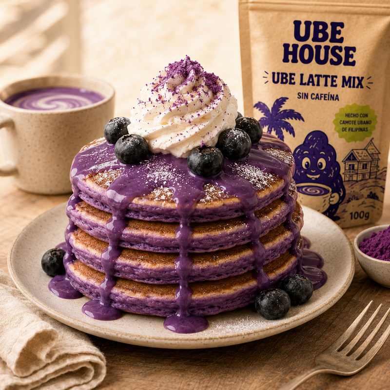 Ube Pancakes