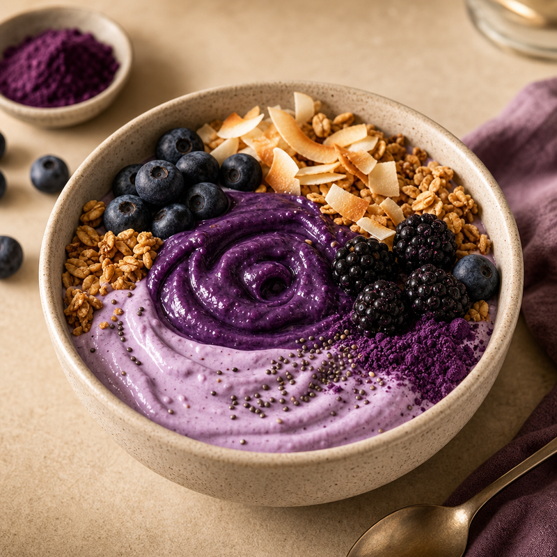 Ube Yogurt Bowl