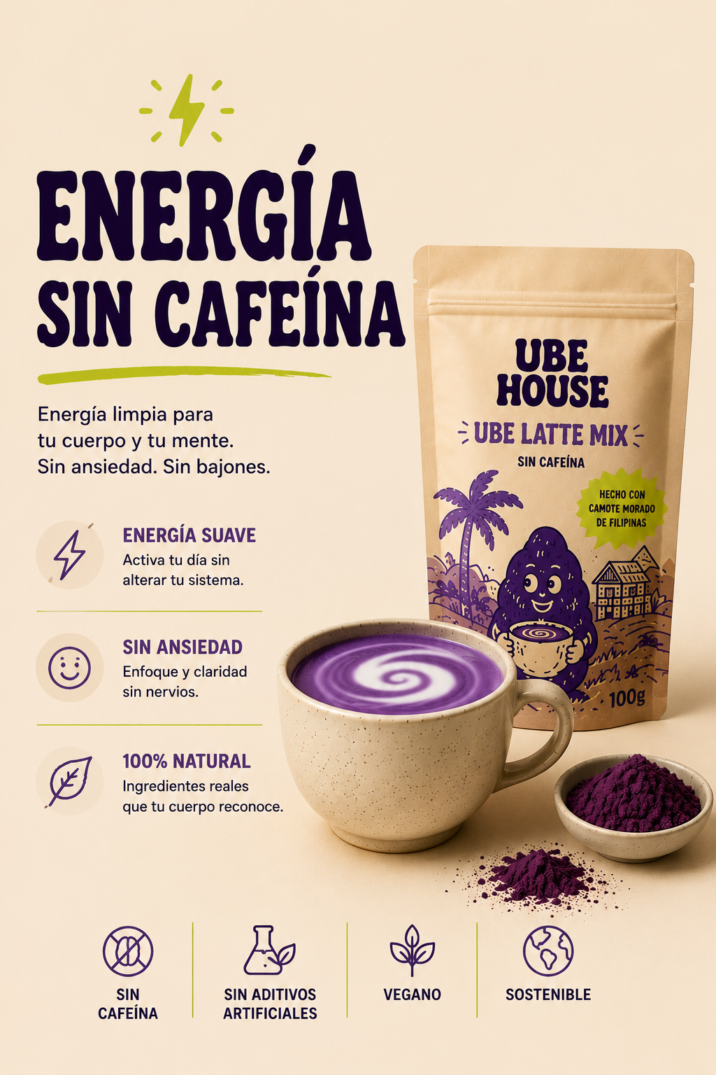 UBE HOUSE — UBE LATTE MIX