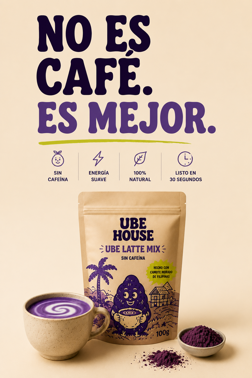 UBE HOUSE — UBE LATTE MIX