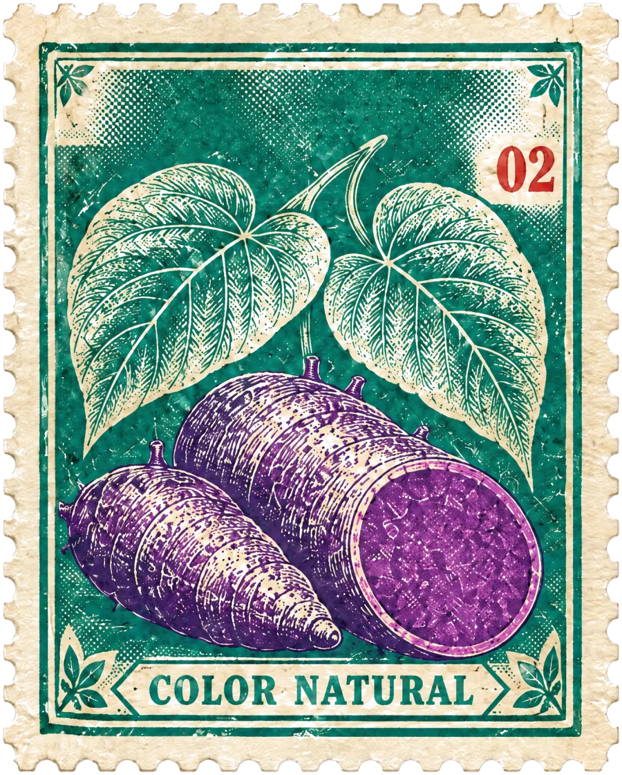 Sello: color natural